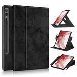 For Samsung Galaxy Tab S9 360 Rotation Stand Smart Leather Tablet Case(Black)