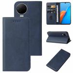 For Infinix Note 12 2023 Magnetic Closure Leather Phone Case(Blue)