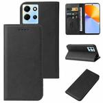 For Infinix Note 30 5G Magnetic Closure Leather Phone Case(Black)