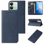 For Infinix Smart 7 HD Magnetic Closure Leather Phone Case(Blue)