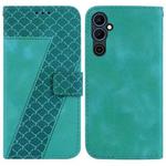 For Tecno Pova Neo 2 7-shaped Embossed Leather Phone Case(Green)