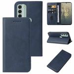 For Nokia C31 Magnetic Closure Leather Phone Case(Blue)