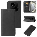 For Tecno Phantom X2 Magnetic Closure Leather Phone Case(Black)