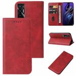 For Tecno Pova 5G Magnetic Closure Leather Phone Case(Red)