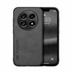 For Realme 13 Pro Global Skin Feel Magnetic Leather Back Phone Case(Dark Grey)