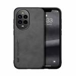 For Huawei nova 13 Pro Skin Feel Magnetic Leather Back Phone Case(Dark Grey)