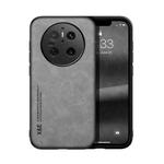 For Huawei Mate 70 Skin Feel Magnetic Leather Back Phone Case(Light Grey)