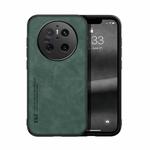 For Huawei Mate 70 Skin Feel Magnetic Leather Back Phone Case(Green)