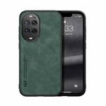 For Huawei nova 14 Ultra Skin Feel Magnetic Leather Back Phone Case(Green)