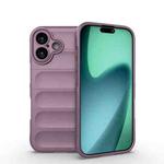 For iPhone 17 Magic Shield TPU + Flannel Phone Case(Purple)