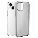 For iPhone 15 Plus hoco Light Series Soft TPU Phone Case(Transparent Black)