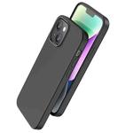 For iPhone 15 Plus hoco Pure Series Magnetic Liquid Silicone Phone Case(Black)
