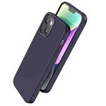 For iPhone 15 hoco Pure Series Magnetic Liquid Silicone Phone Case(Purple)