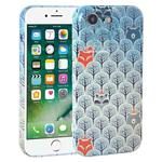 For iPhone SE 2022/SE 2020/8/7 Dustproof Net Full Coverage PC Phone Case(Animal Forest)