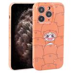 For iPhone 11 Pro Max Dustproof Net Full Coverage PC Phone Case(Cartoon Character)