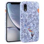 For iPhone XR Dustproof Net Full Coverage PC Phone Case(Crowd)