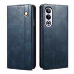 For OnePlus Ace 3V / Nord CE4 Oil Wax Crazy Horse Texture Leather Phone Case(Blue)