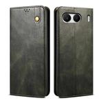 For OnePlus Nord 4 Oil Wax Crazy Horse Texture Leather Phone Case(Green)