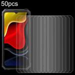 For Blackview BV4800 SE 50pcs 0.26mm 9H 2.5D Tempered Glass Film