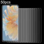 For Blackview Oscal FLAT 2C 50pcs 0.26mm 9H 2.5D Tempered Glass Film