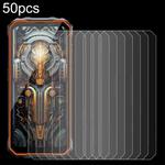 For Blackview Oscal MARINE 2 50pcs 0.26mm 9H 2.5D Tempered Glass Film