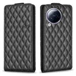 For Xiaomi Civi 3 5G Diamond Lattice Vertical Flip Leather Phone Case(Black)