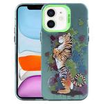 For iPhone 11 Animal Pattern PC Phone Case(Tiger)