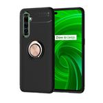 For OPPO X50 Pro Lenuo Shockproof TPU Protective Case with Invisible Holder(Black Gold)