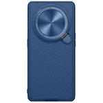 For OPPO Find X6 Pro NILLKIN Black Mirror Prop CD Texture Mirror Phone Case(Blue)