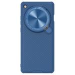 For OPPO Find X7 Ultra NILLKIN Black Mirror Prop CD Texture Mirror Phone Case(Blue)