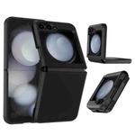 For Samsung Galaxy Z Flip3 5G SGP Armor 2 in 1 Color Contrast TPU Hybrid PC Phone Case(Black)