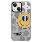 For iPhone 14 English Characters PC Phone Case(Big Smiley Face)