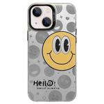 For iPhone 13 English Characters PC Phone Case(Big Smiley Face)
