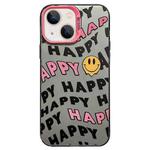 For iPhone 13 English Characters PC Phone Case(Little Smiley Face)