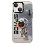 For iPhone 14 Astronaut Pattern PC Phone Case(Gray Astronaut)