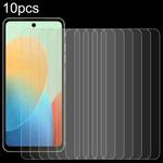 For Tecno Spark 20P 10pcs 0.26mm 9H 2.5D Tempered Glass Film