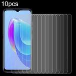 For Tecno Pop 10C 4G 10pcs 0.26mm 9H 2.5D Tempered Glass Film