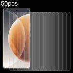 For Tecno Camon 30S Pro 50pcs 0.26mm 9H 2.5D Tempered Glass Film