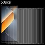 For Tecno Pova 6 Neo 5G 50pcs 0.26mm 9H 2.5D Tempered Glass Film