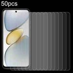 For Tecno Pop 9 50pcs 0.26mm 9H 2.5D Tempered Glass Film