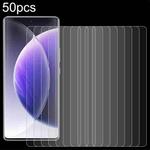 For Tecno Camon 30S 50pcs 0.26mm 9H 2.5D Tempered Glass Film