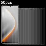 For Tecno Pova 7 4G 50pcs 0.26mm 9H 2.5D Tempered Glass Film