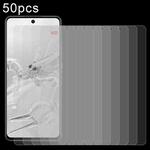 For Tecno Pova 7 5G 50pcs 0.26mm 9H 2.5D Tempered Glass Film
