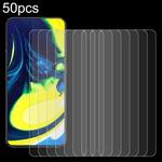 For Samsung Galaxy A82s 50pcs 0.26mm 9H 2.5D Tempered Glass Film