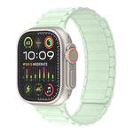 For Apple Watch Ultra 49mm Magnetic Loop Silicone Watch Band(Light Mint)