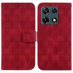 For Infinix Note 30 Pro Double 8-shaped Embossed Leather Phone Case(Red)