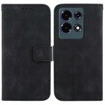 For Infinix Note 30 Double 8-shaped Embossed Leather Phone Case(Black)