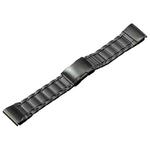 For Garmin Forerunner 965/955/945/935 22mm Quick Release Five Bead Titanium Steel Watch Band(Grey)