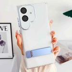 For Samsung Galaxy A04e Linear Shape Holder Phone Case(Blue)