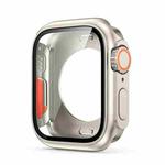 For Apple Watch Series 8 / 7 41mm Change to Ultra 49mm All-Inclusive Film Hybrid PC Watch Case(Starlight)